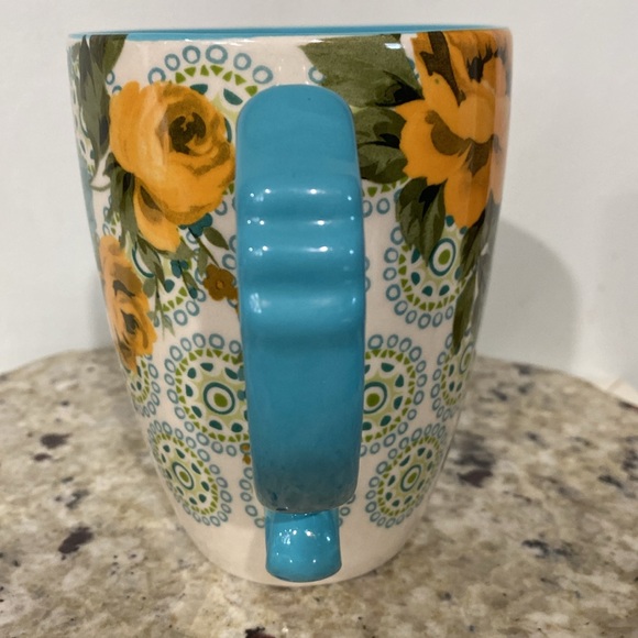 The Pioneer Woman Shadow Rose Stoneware 24 Oz Jumbo Latte Mug - Picture 7 of 14